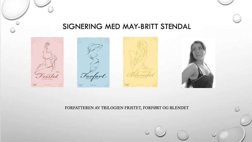 "Blendet" lanseres med signering på Notabene Rykkinn 10. mai, 15:00