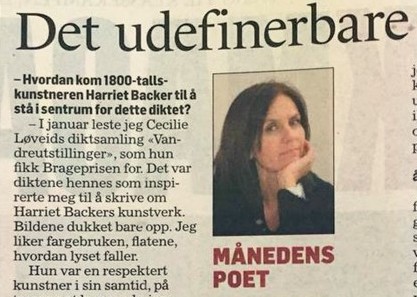 Vi gratulerer vår ferske poet Lise-Marte Vikse Kallåk