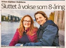 Les om jenta som sluttet å vokse som åtteåring i dagens Drammens Tidende
