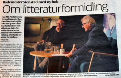 Prisvinner Stenstad med bok om litteraturformidling