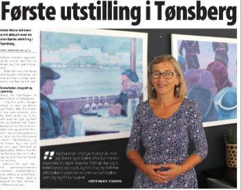 Grete Marie Johnsen med utstilling i Tønsberg