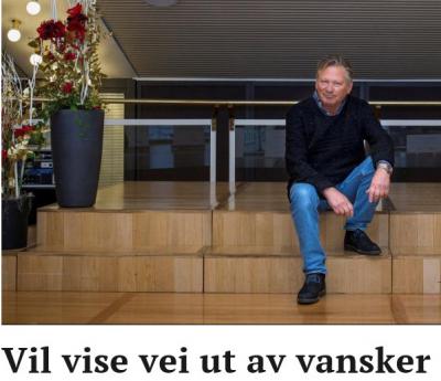 Romandebutant Vidar Sandem intervjuet av Dagsavisen og Rogalands Avis