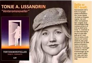 Les om Tonje Lissandrin og "Venteromsnoveller" i Norsk Ukeblad