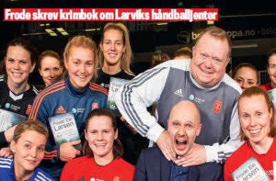 Les om Frode Eie Larsens fortid i Larvik Håndballklubb og vinn signert bok i denne ukens Se og Hør
