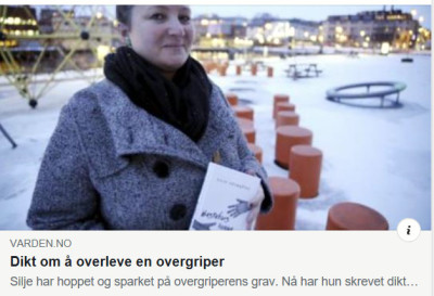 Les om vår tøffe debutant Silje Engbråten og boken "Bestefars lange armer" i Varden