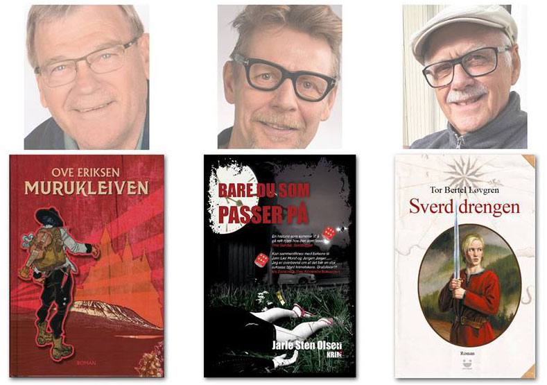 Skien bibliotek presenterer tre forfattere fra Telemark